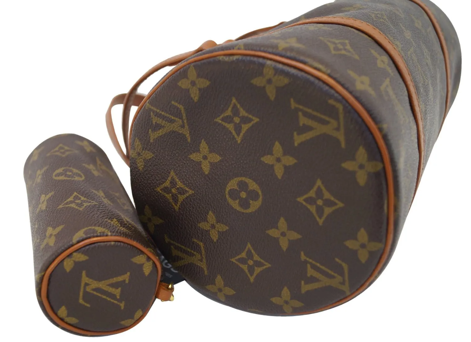 LOUIS VUITTON Monogram Brown Papillon 30 Shoulder Bag