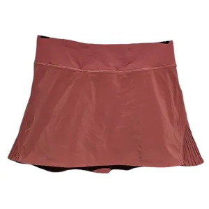 lululemon Play Off The Pleats Skirt Cherry Tint Size 4
