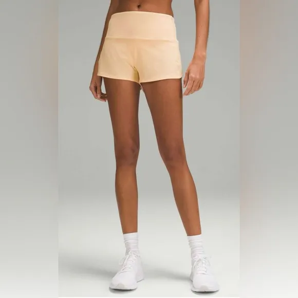 Lululemon Speed Up High-Rise Lined Short 2.5&quot; Summer Glow
