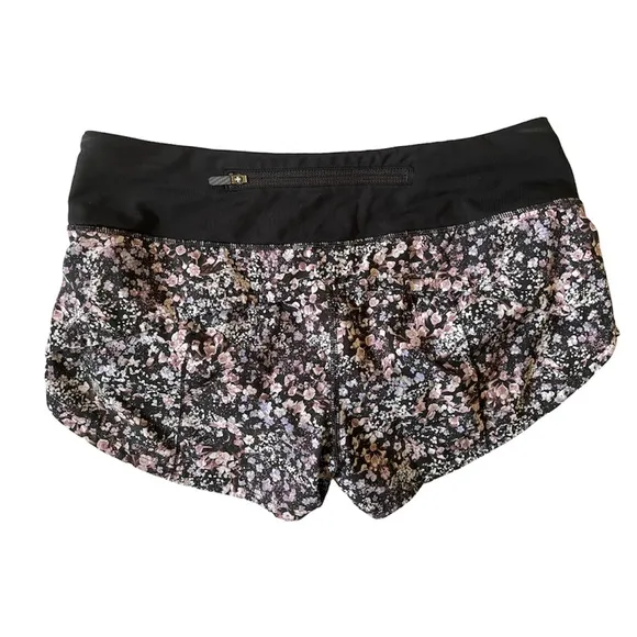 Lululemon Speed Up Short *2.5&quot; Floral Spritz Multi