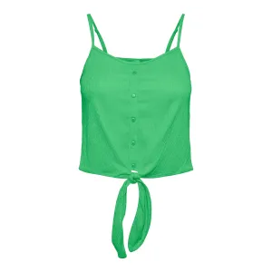 Luna strap top green