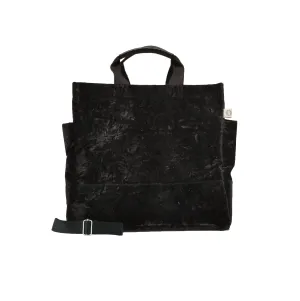 Luxe North South: Black Crushed Velvet