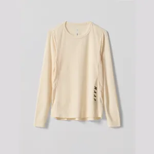 MAAP Women's Alt_Road Ride LS Tee - Vanilla