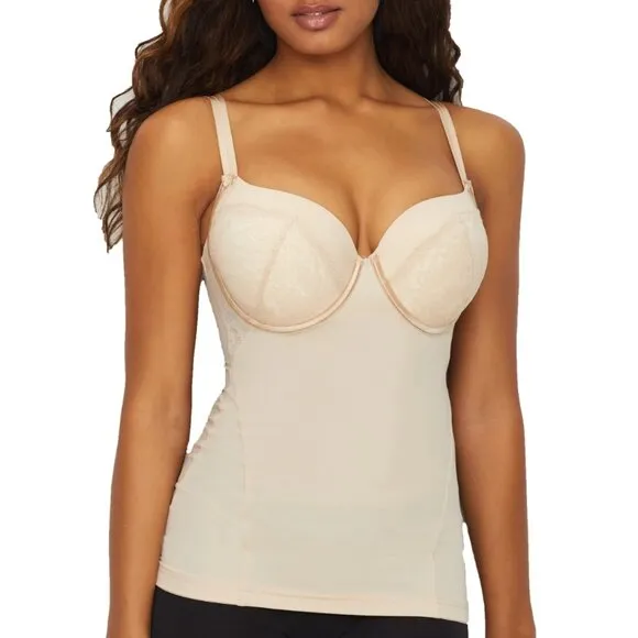 Maidenform Women's Firm Foundations Push-Up Cami Nude 36D