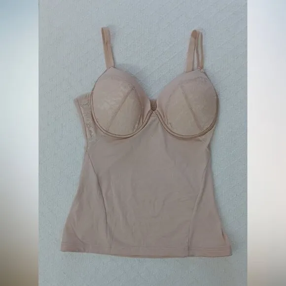 Maidenform Women's Firm Foundations Push-Up Cami Nude 36D