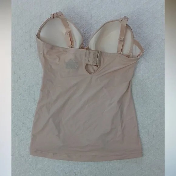 Maidenform Women's Firm Foundations Push-Up Cami Nude 36D