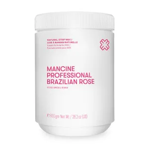 Mancine Strip Wax: Brazilian Rose (28.2oz)