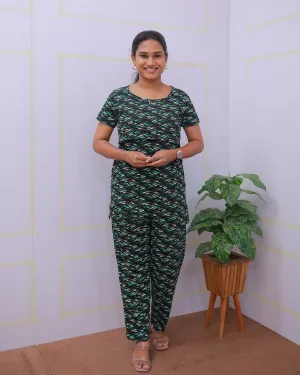 Mansi | Zipless Feeding Pant Set