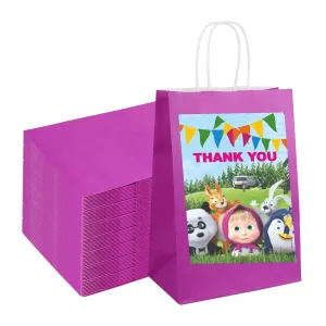 Masha and the Bear Gift bags - Pack of 10