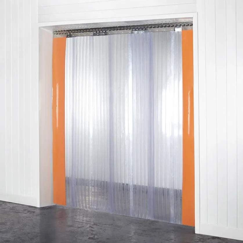 Medium Duty Double Ribbed PVC Strip Curtains 300mm x 3mm