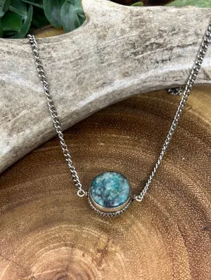 Melissa Double Sided Round Fashion Necklace