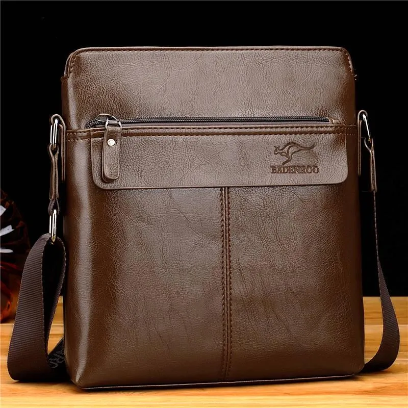 Men Messenger Bags Pu Leather Shoulder Crossbody Bag Men Handbag Male Small Bags Briefcase