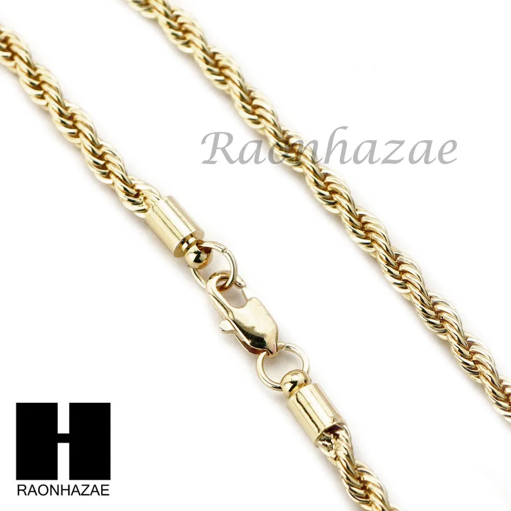 MENS BLING SAVAGE PENDANT DIAMOND CUT 30" CUBAN CHAIN NECKLACE SET G32