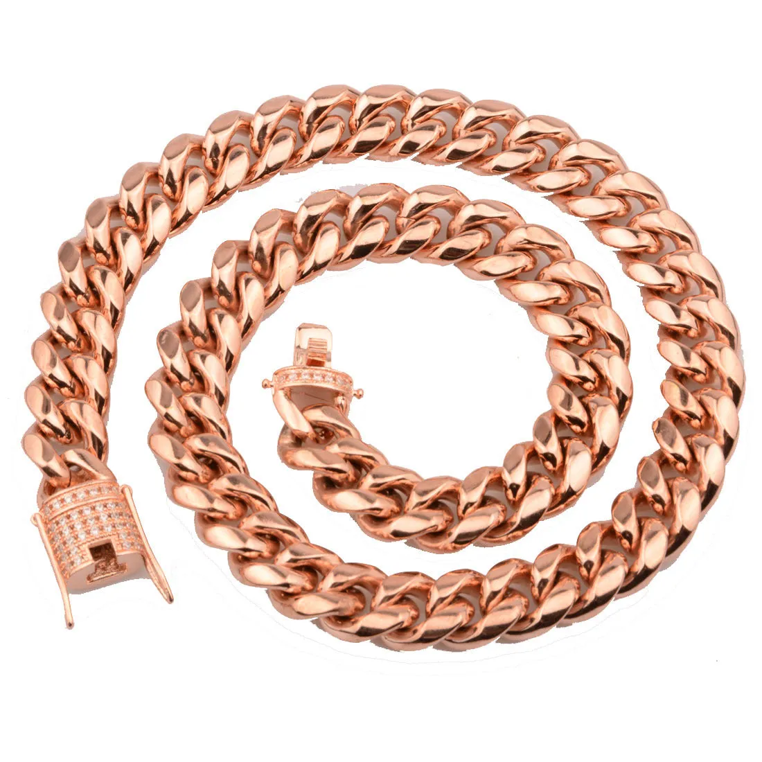 Men's Elegant Gold Chain Necklace