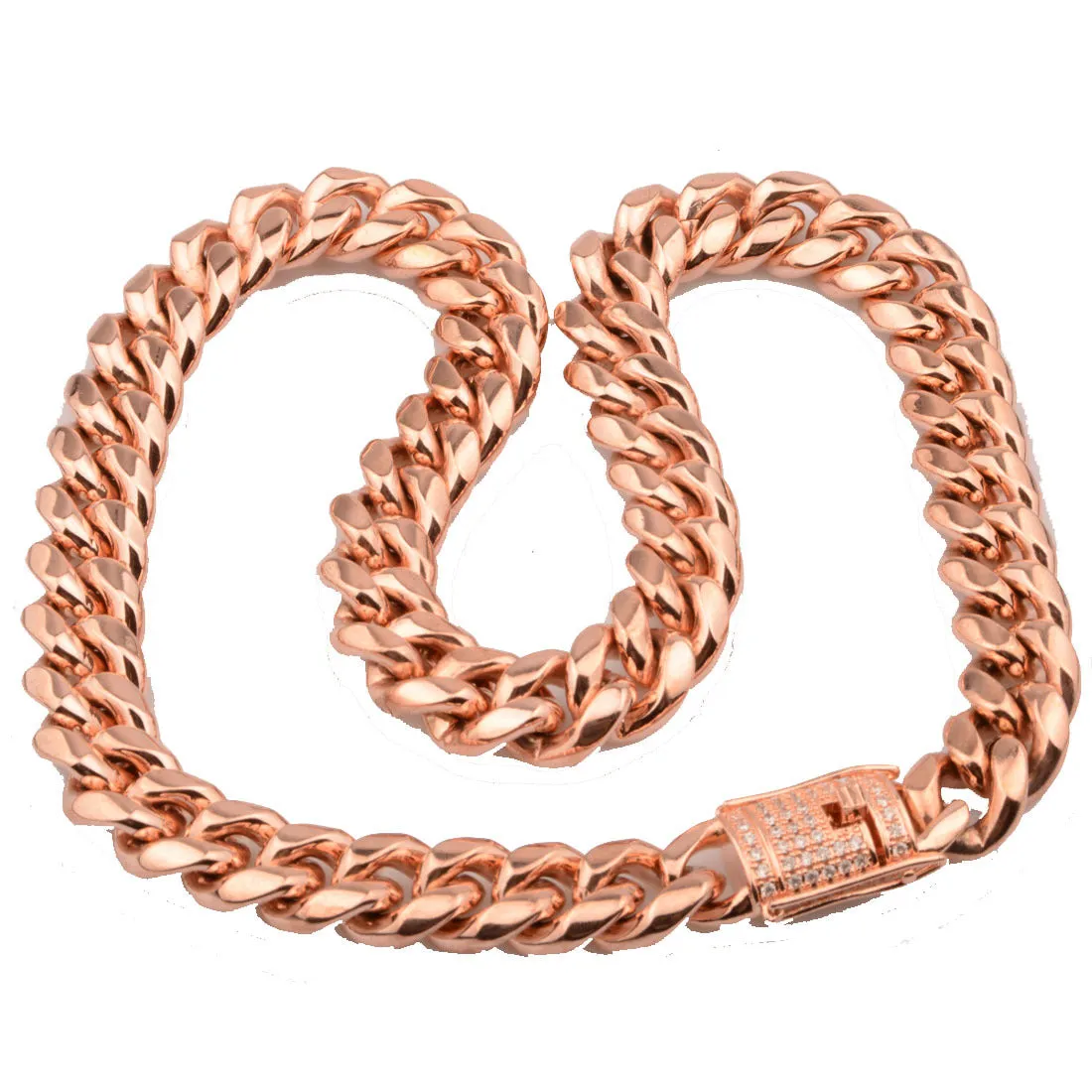 Men's Elegant Gold Chain Necklace