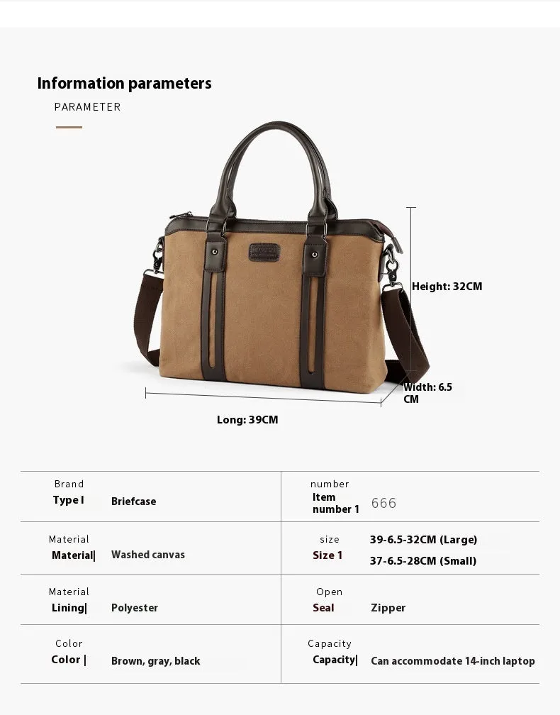 Men's Messenger Bag