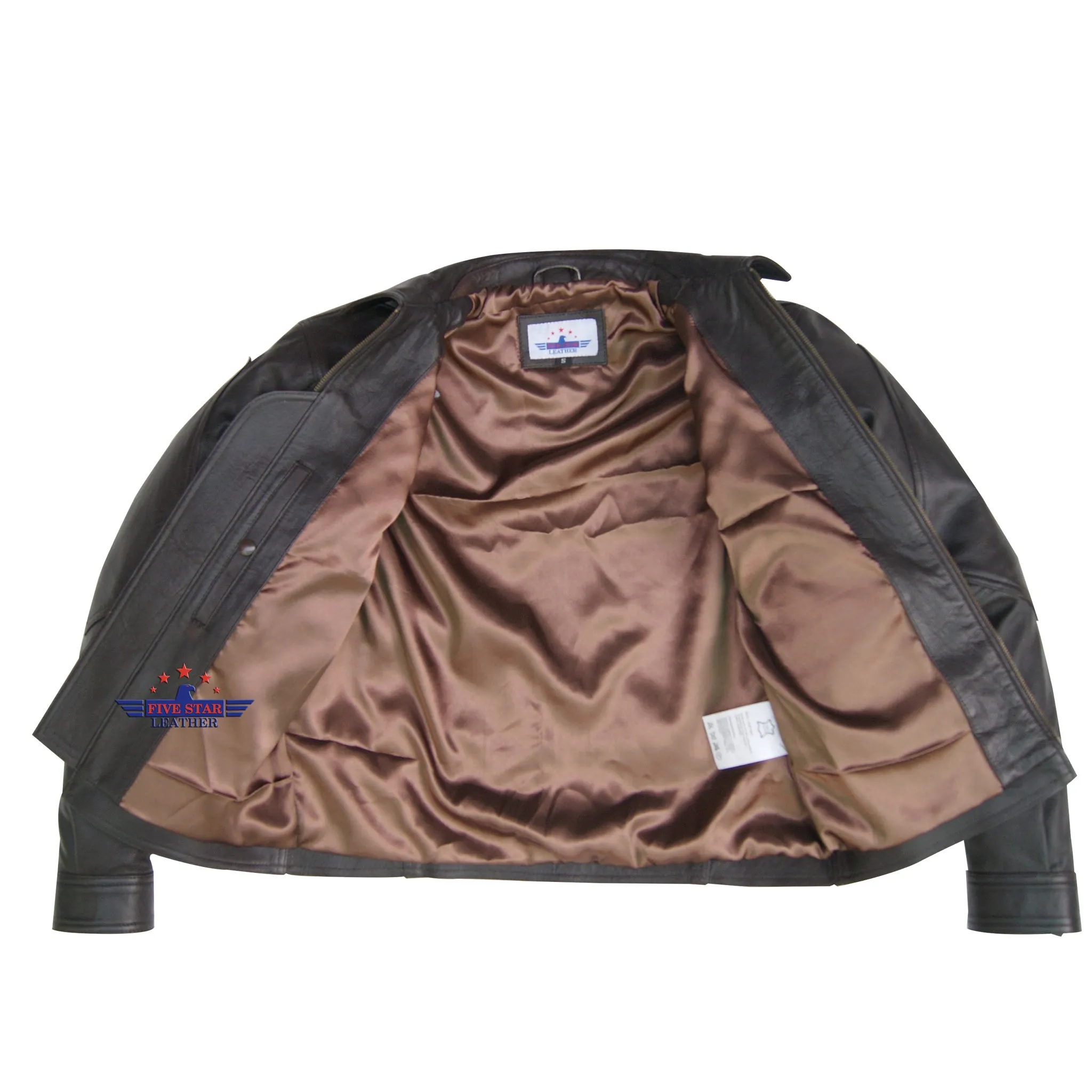 Mens Real Leather G8 Navy Aviation Wing Force Military Naval Armed Flying Jacket