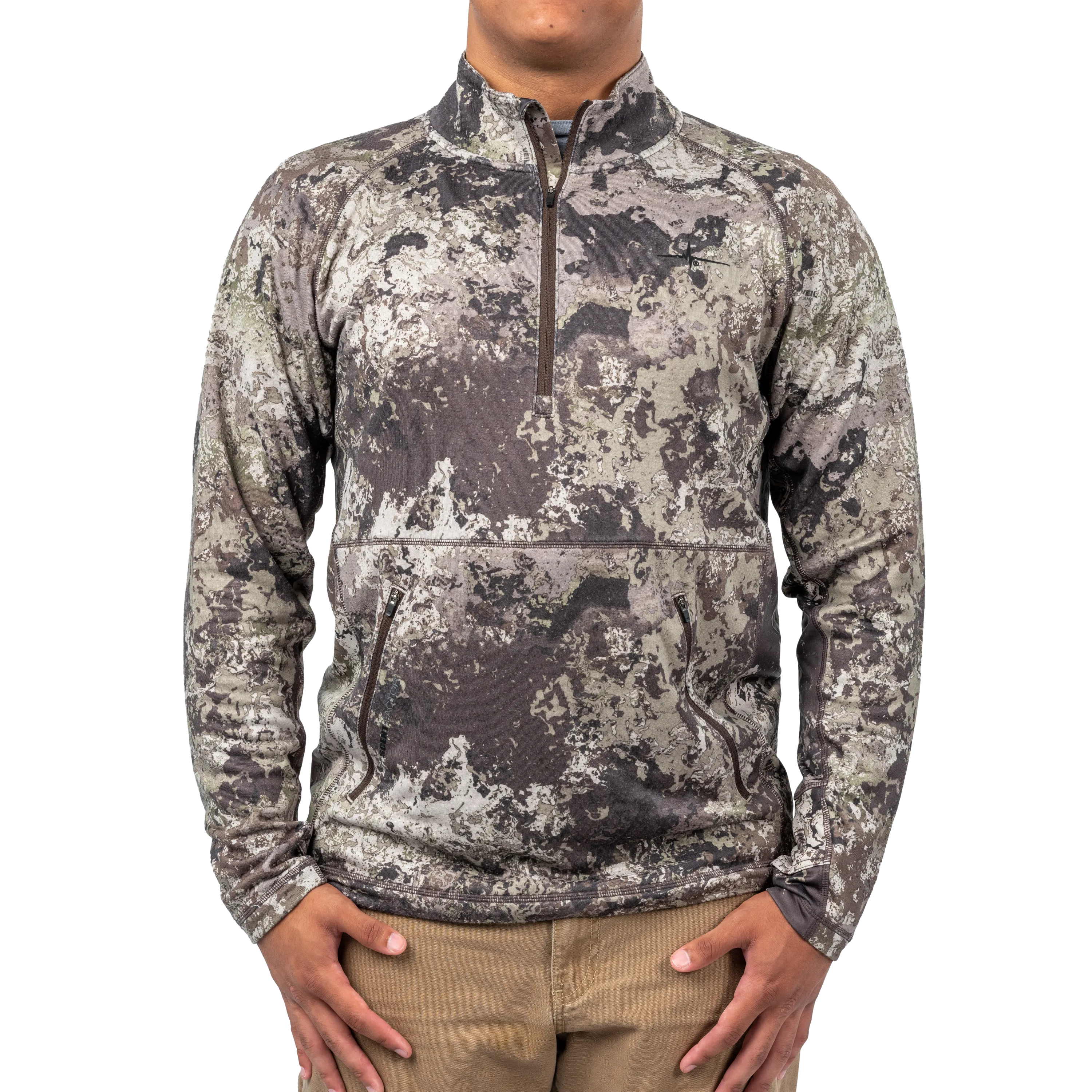 Men’s Shadow Series Zoned Performance ¼ Zip