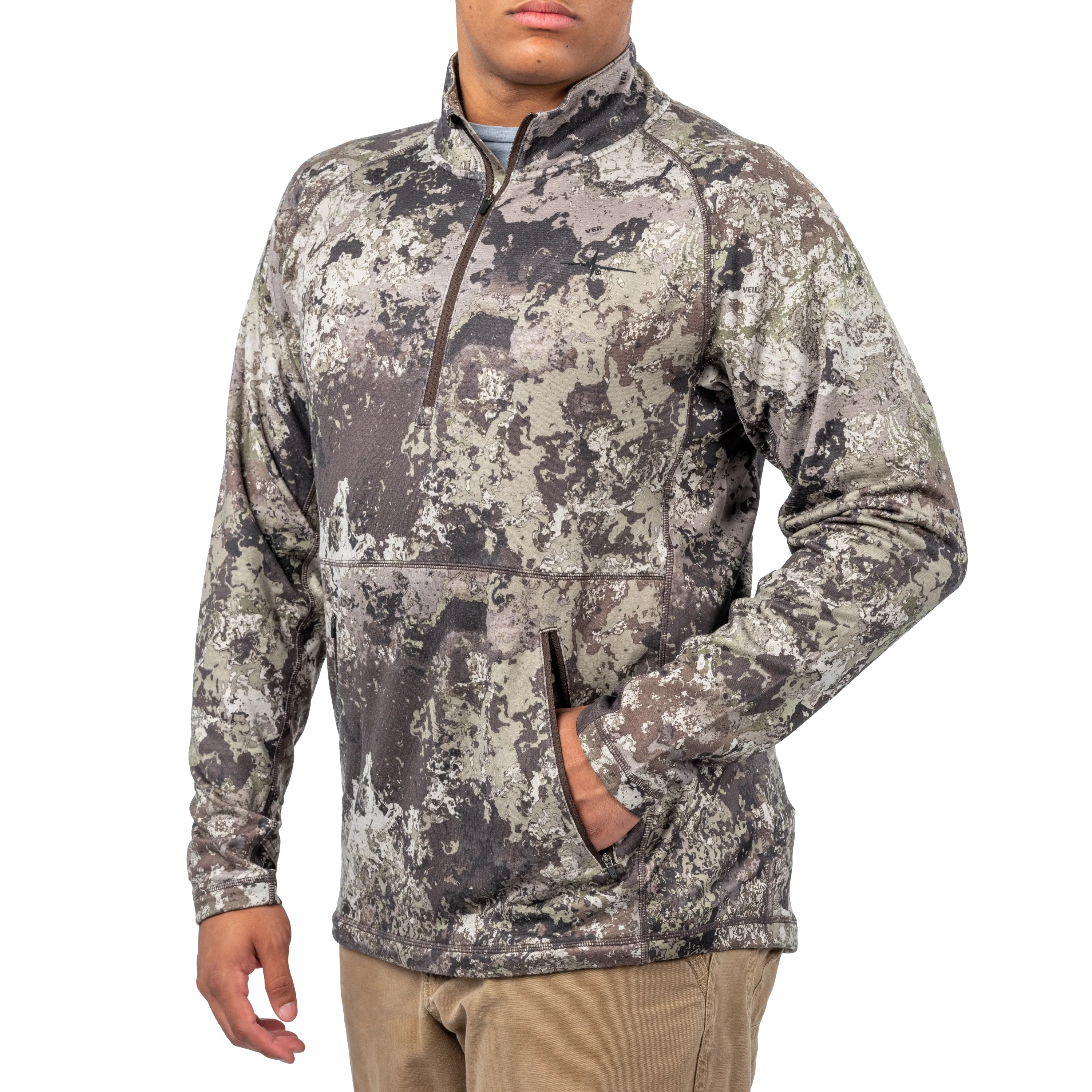 Men’s Shadow Series Zoned Performance ¼ Zip