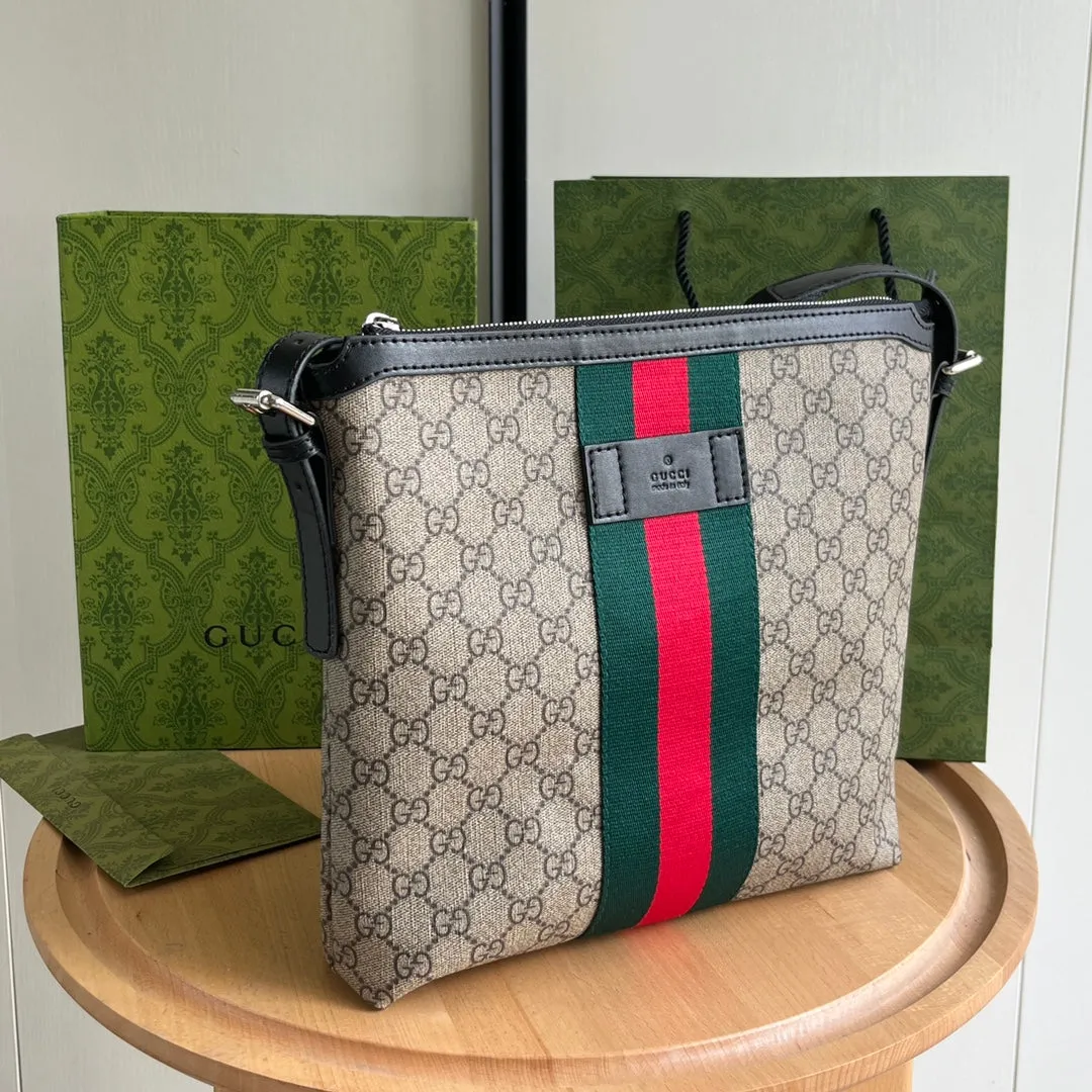 Men's Vintage Print Collection Crossbody Bags