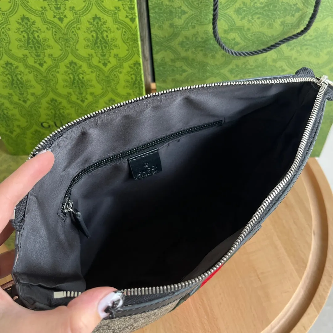Men's Vintage Print Collection Crossbody Bags
