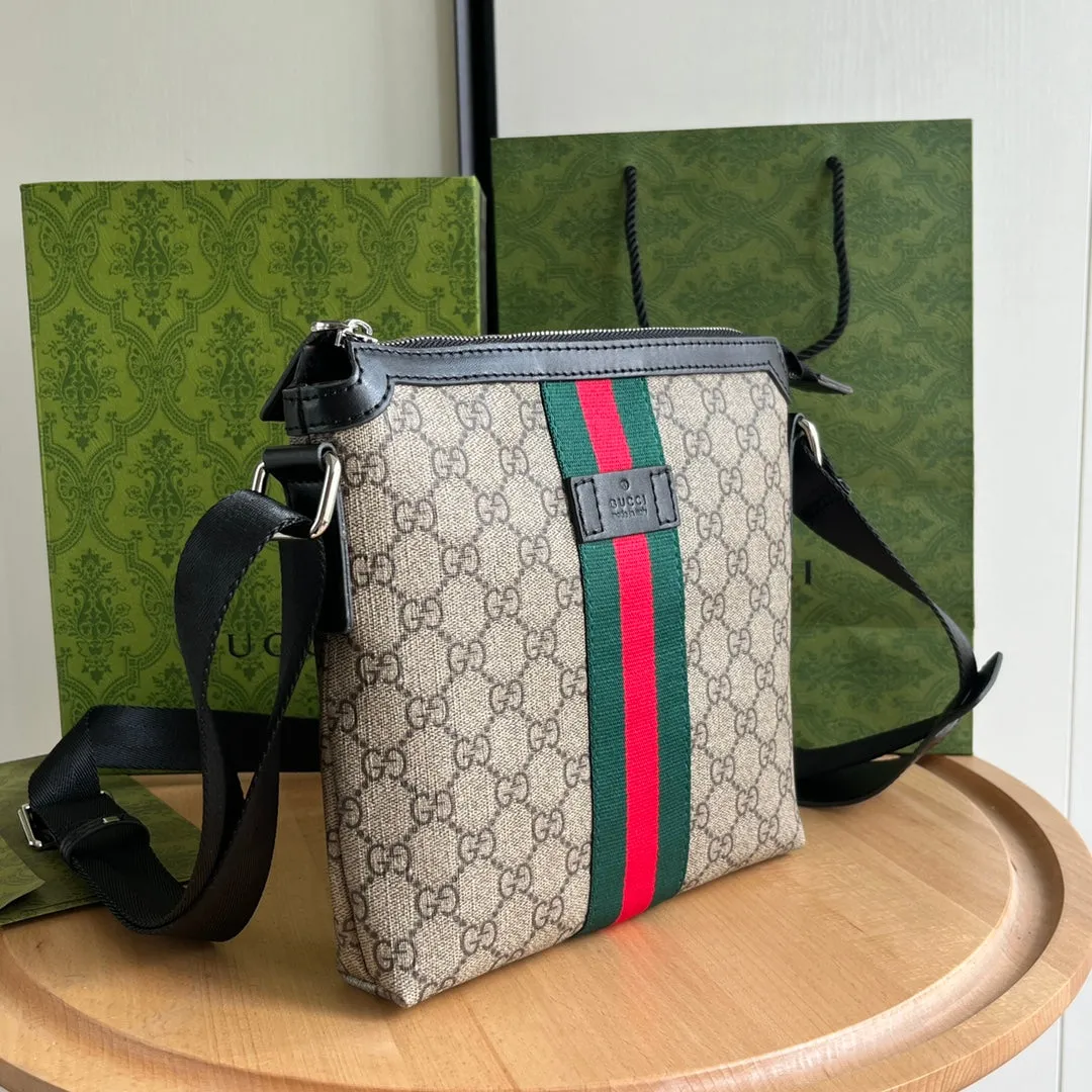 Men's Vintage Print Collection Crossbody Bags