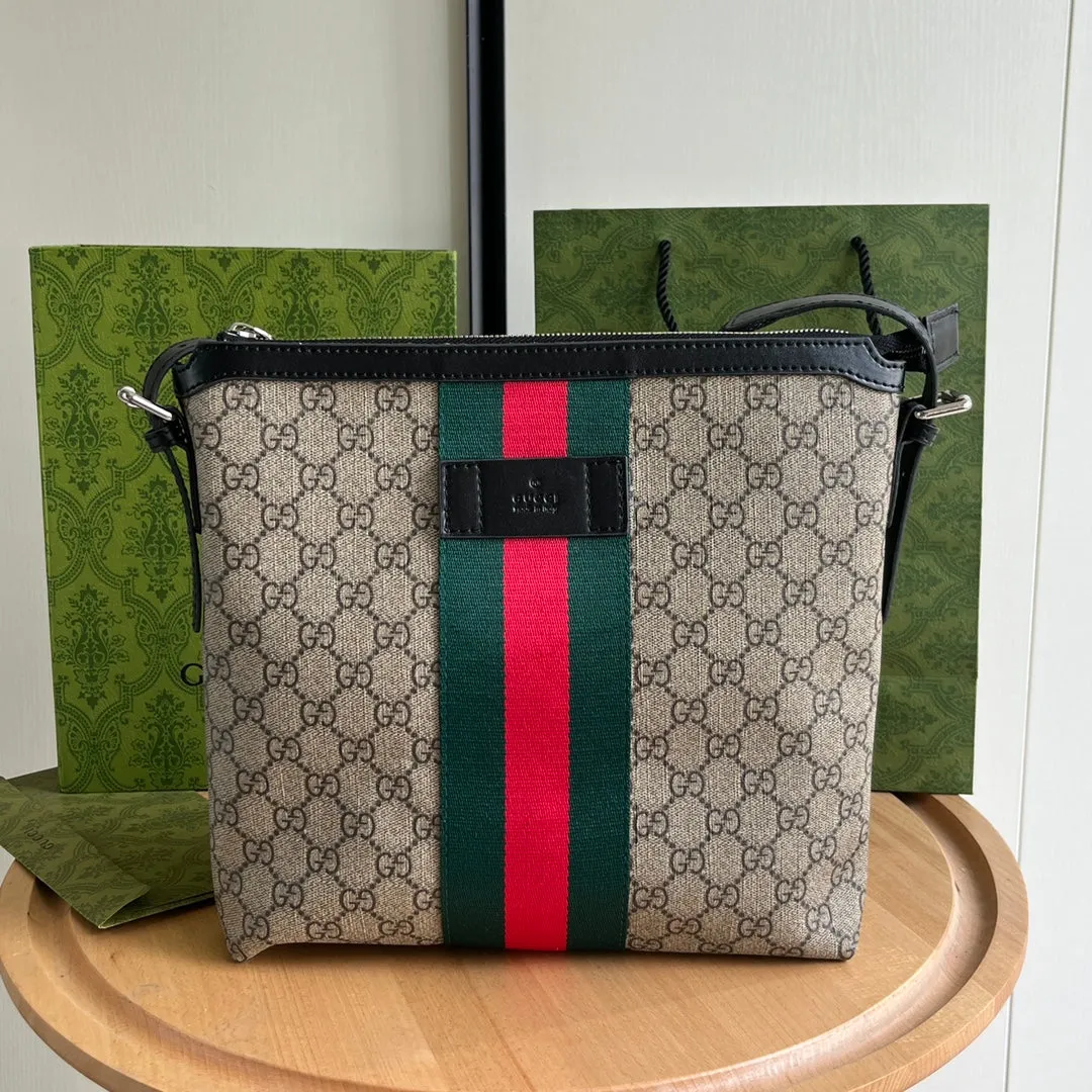 Men's Vintage Print Collection Crossbody Bags