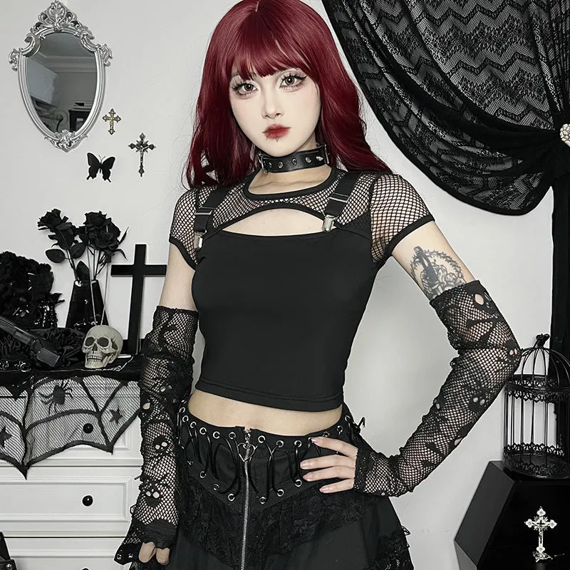 Mesh Strap Top