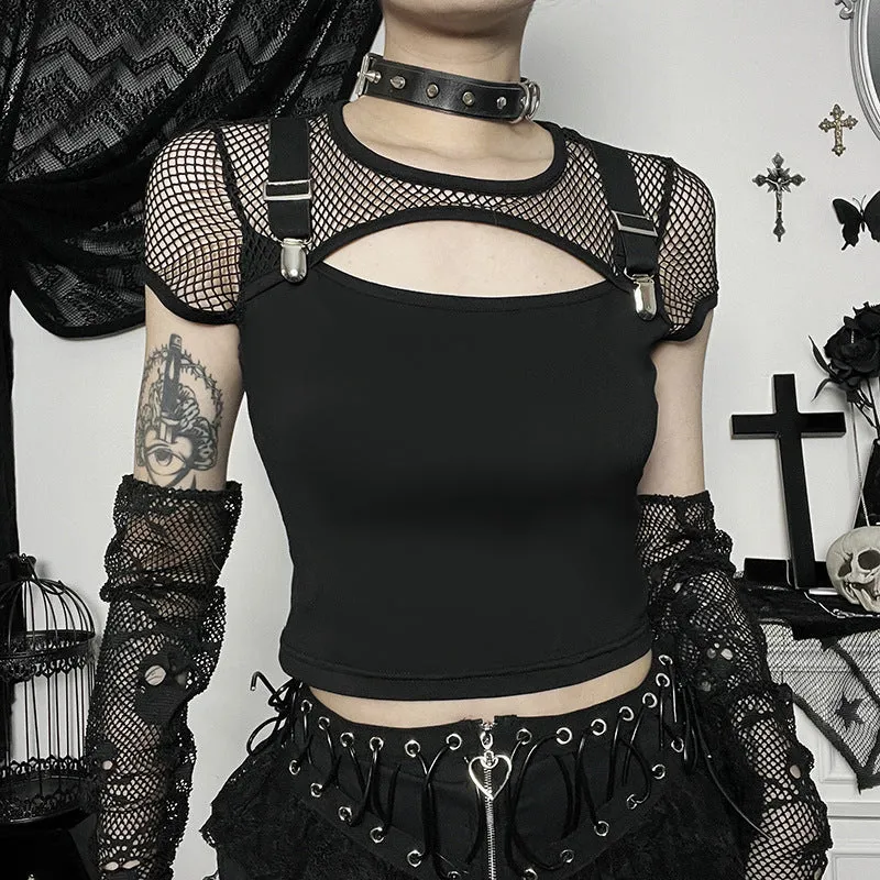 Mesh Strap Top