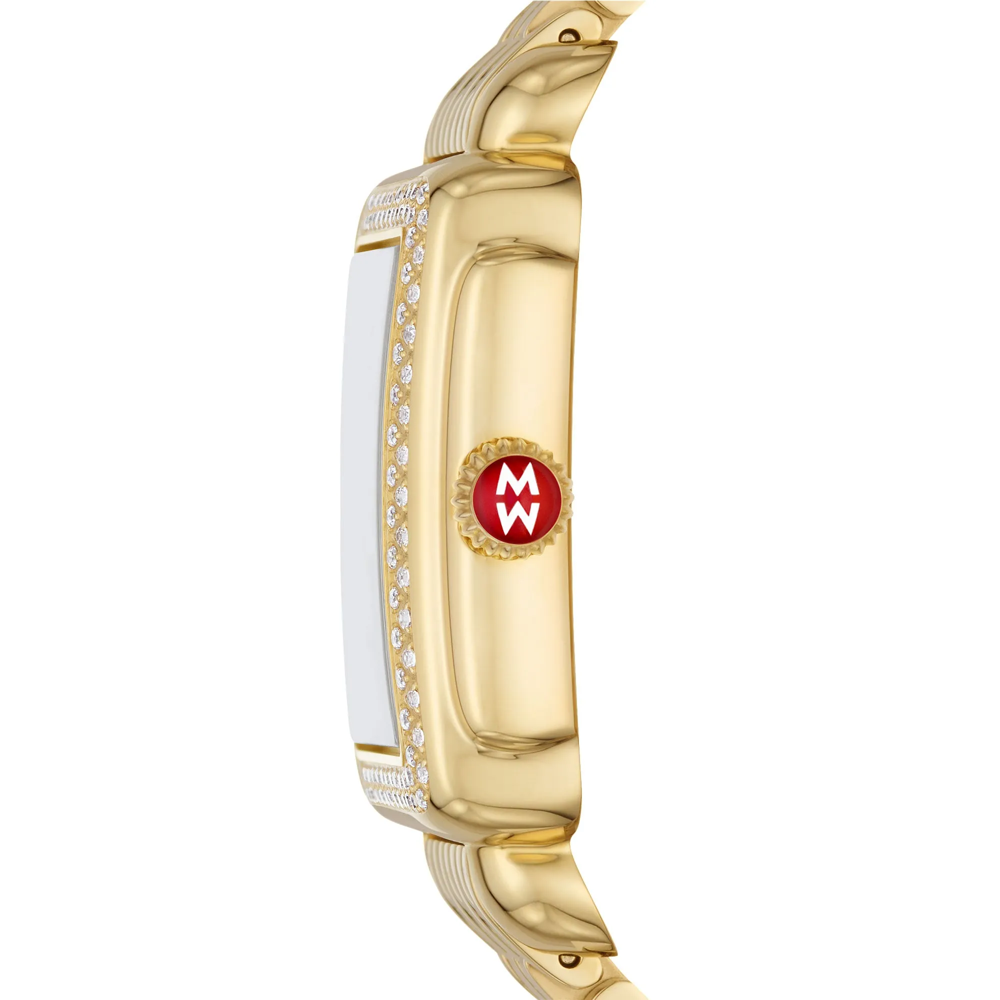 Michele Deco Madison Mid 18K Gold Diamond MWW06G000003