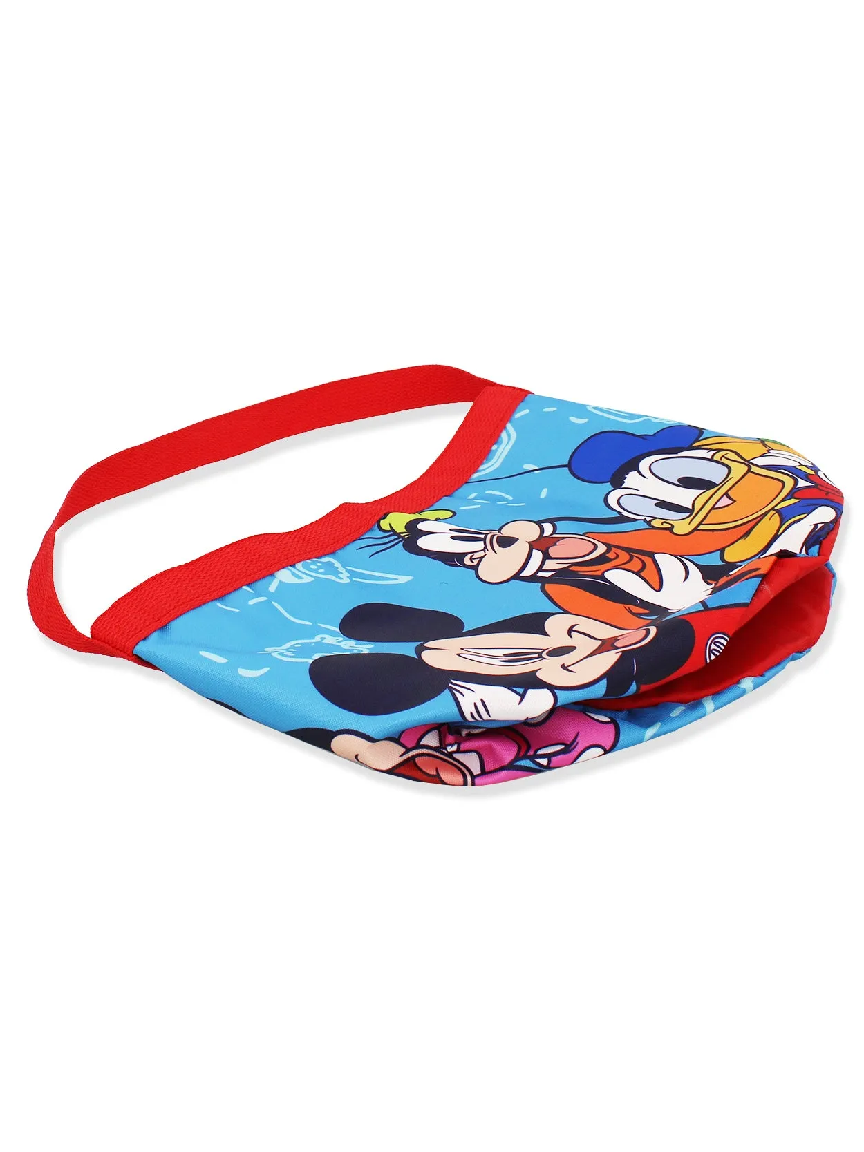 Mickey and Friends Collapsible Nylon Basket Tote Bag