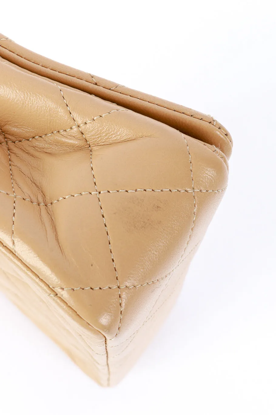 Mini Quilted Foldover Flap Bag