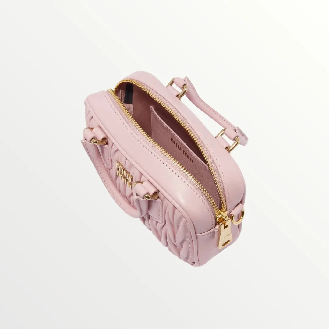 miu miu matelasse nappa leather bag