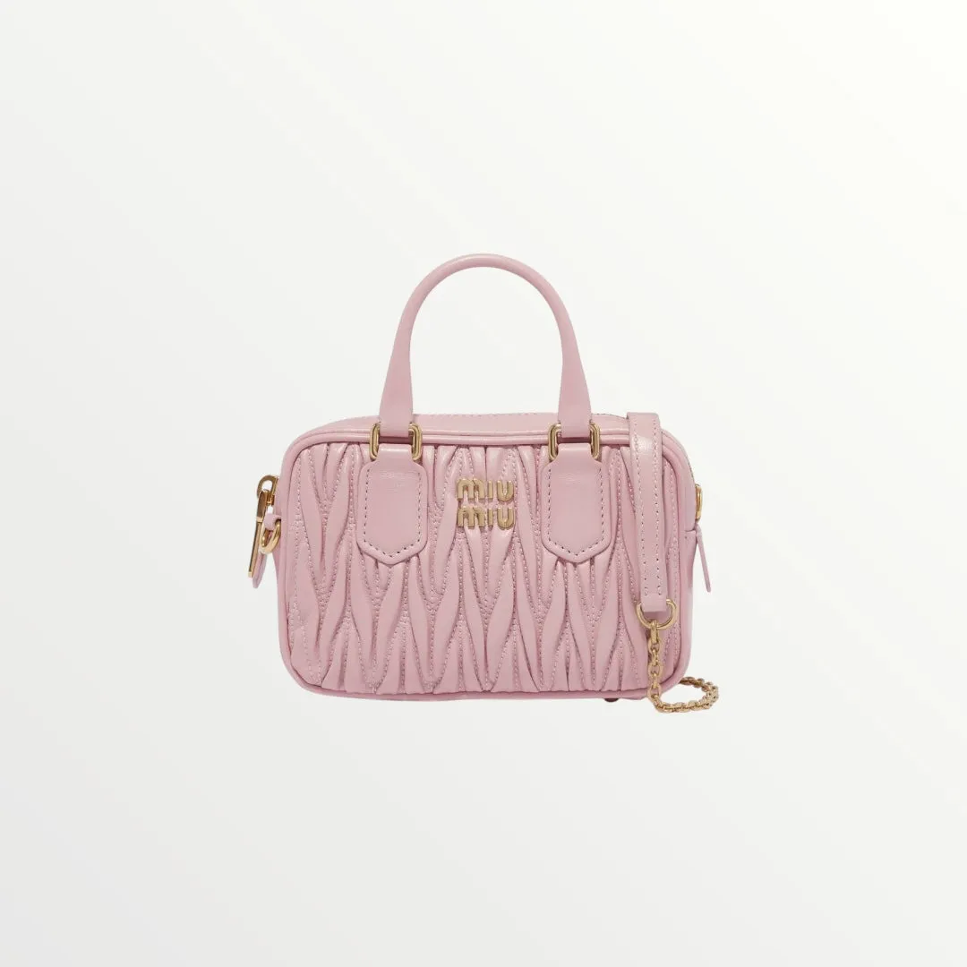 miu miu matelasse nappa leather bag