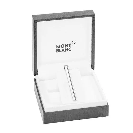 Montblanc Urban Speed ​​stopwatch precious steel and black lacquer strip 113029
