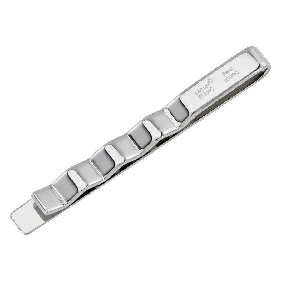 Montblanc Urban Speed ​​stopwatch precious steel and black lacquer strip 113029