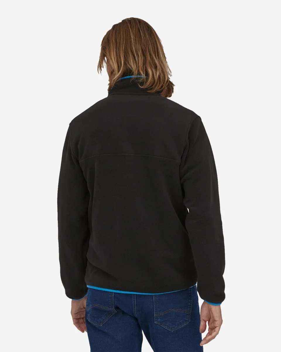 M's LW Synch Snap Pullover - Black