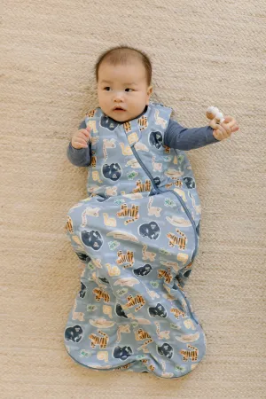 Muslin Lightweight Sleep Bag 0.5 TOG - Jungle Friends