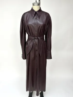 Nanushka Rosana Vegan Leather Dress