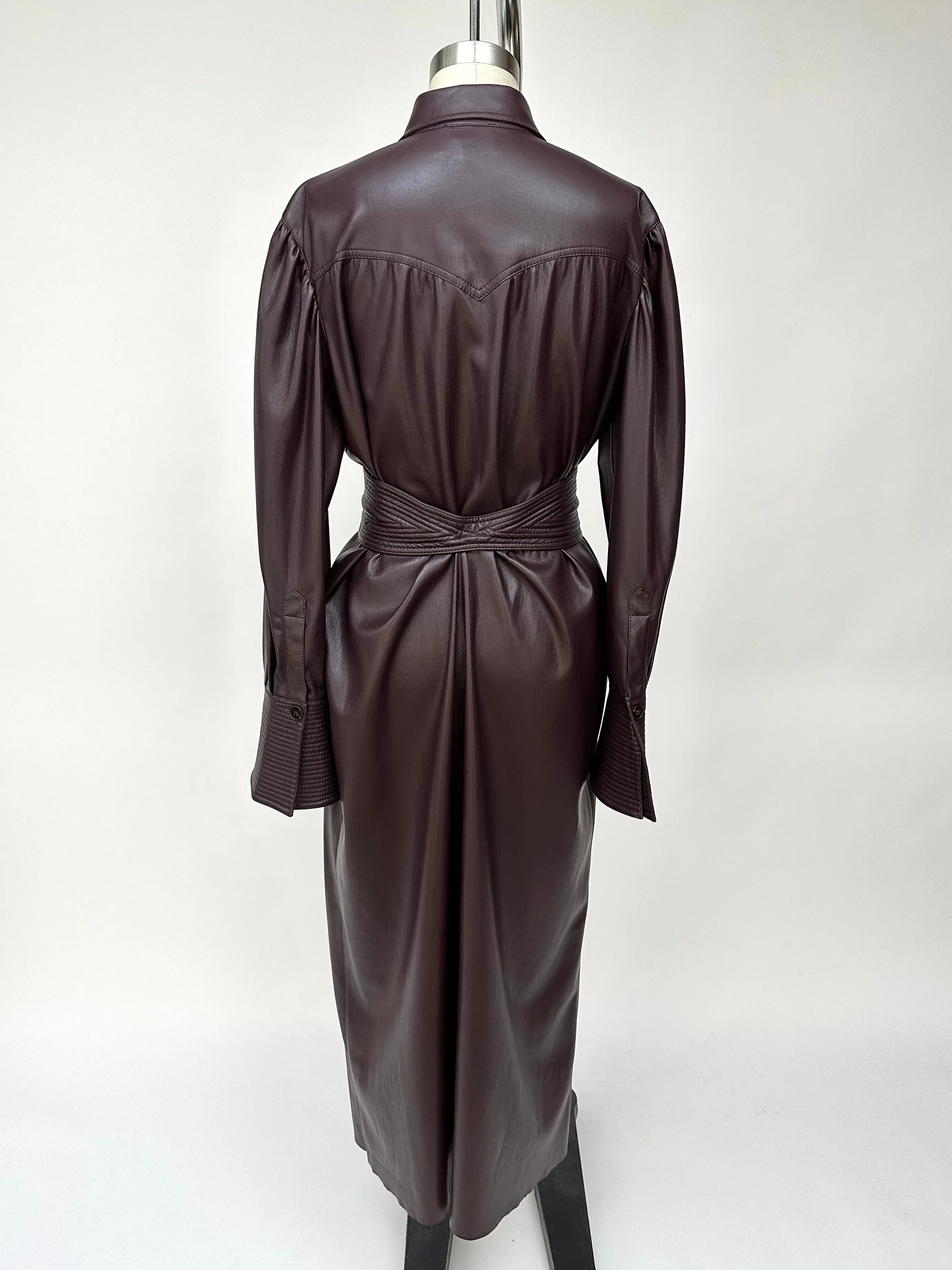 Nanushka Rosana Vegan Leather Dress