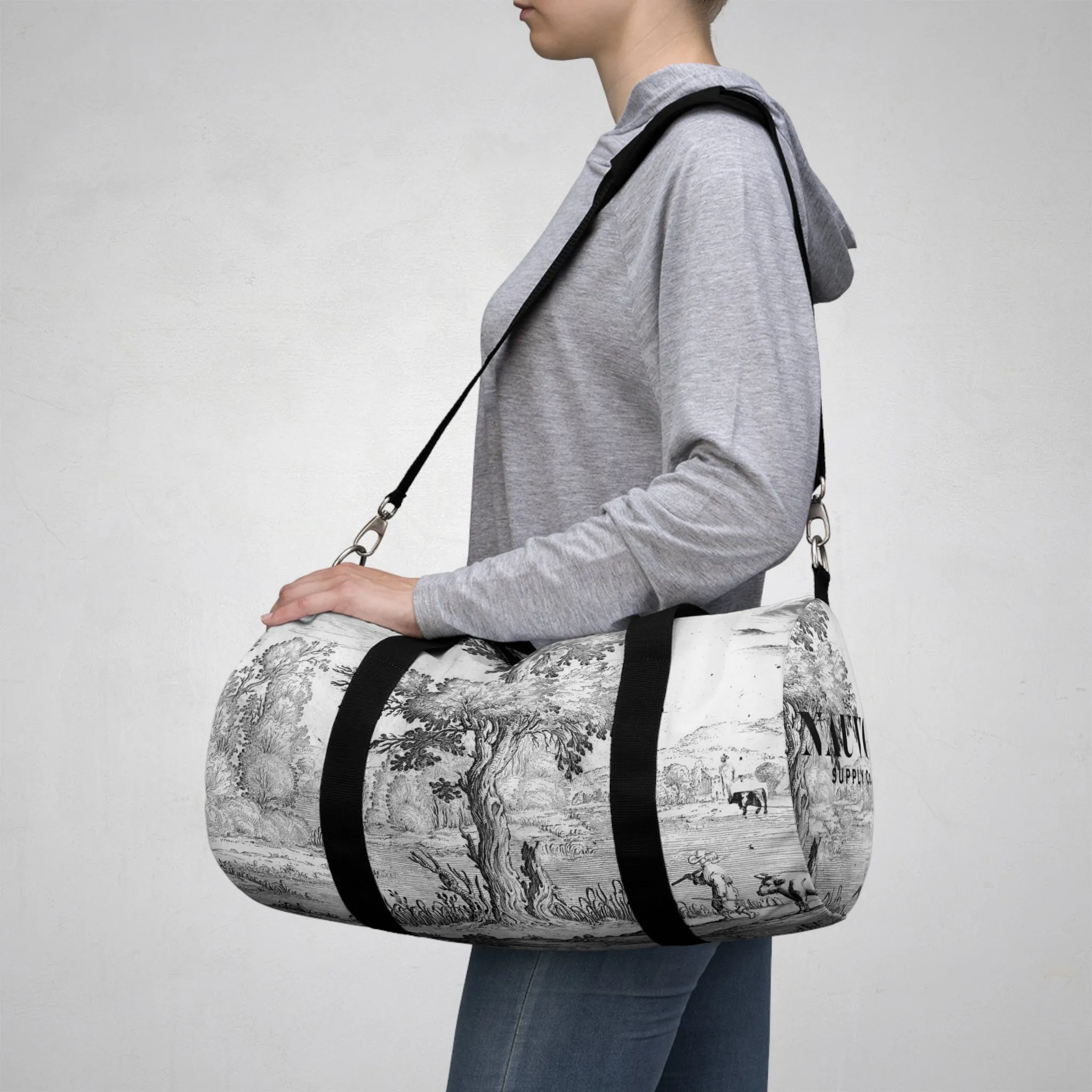Nauvoo Supply Winter White Duffel Bag