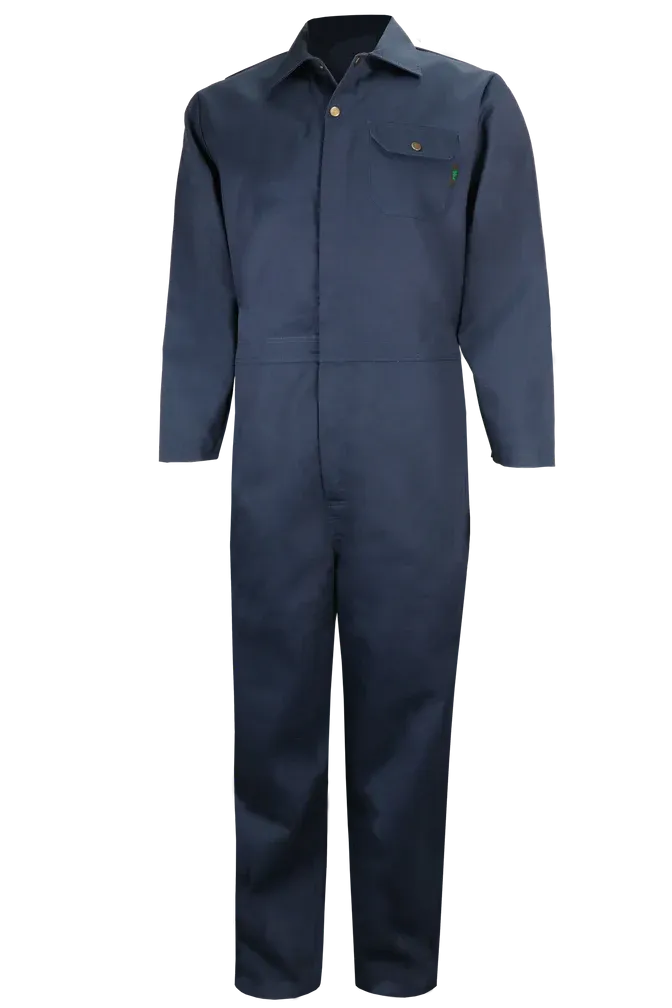 Navy Short Sleeves Light Coverall by GATTS Workwear - Style 790