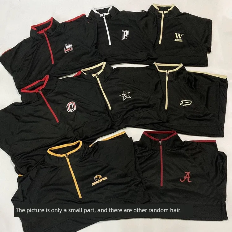 NCAA Lightweight Warm-up Long-Sleeved Sports T-shirt Basketball