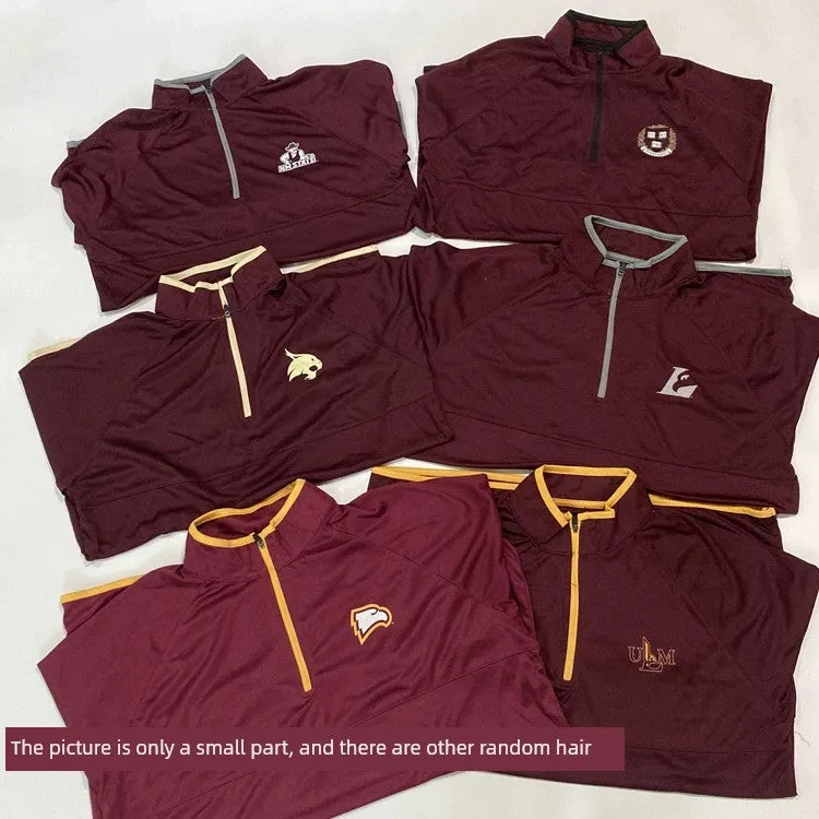 NCAA Lightweight Warm-up Long-Sleeved Sports T-shirt Basketball