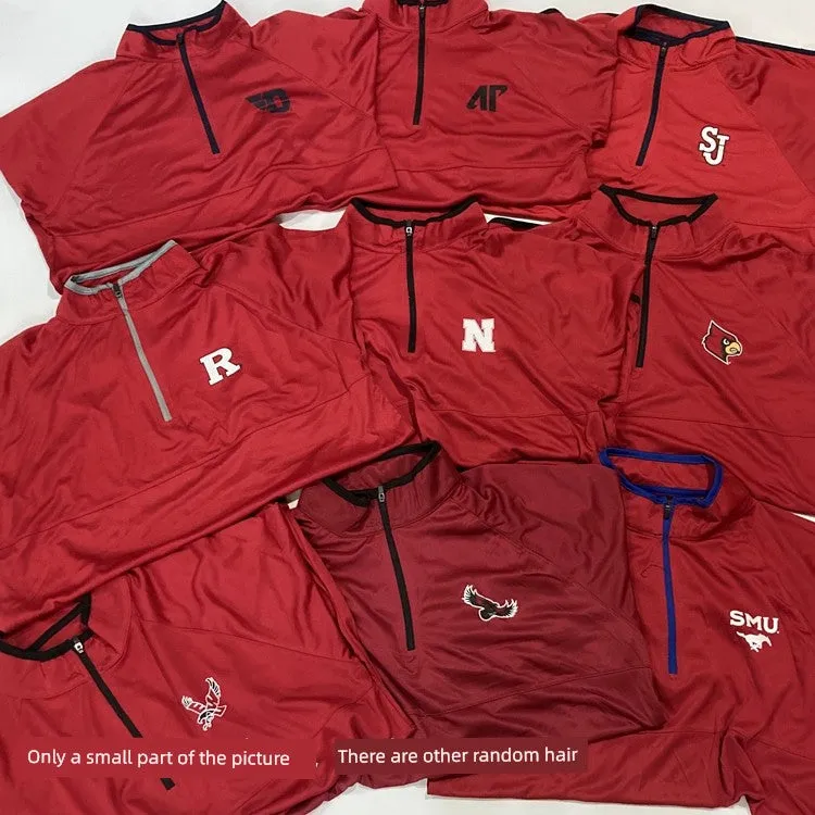 NCAA Lightweight Warm-up Long-Sleeved Sports T-shirt Basketball