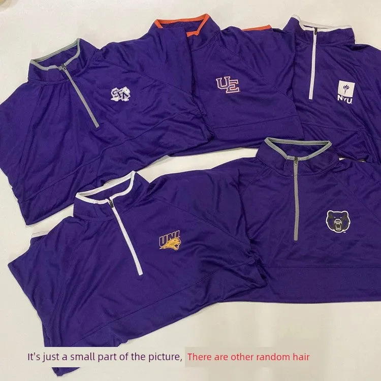 NCAA Lightweight Warm-up Long-Sleeved Sports T-shirt Basketball