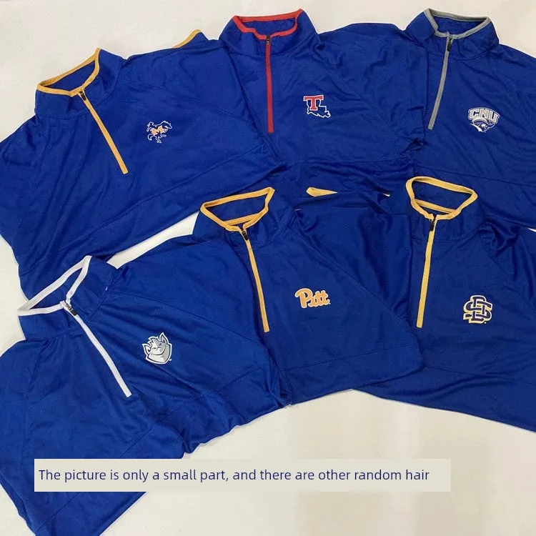 NCAA Lightweight Warm-up Long-Sleeved Sports T-shirt Basketball