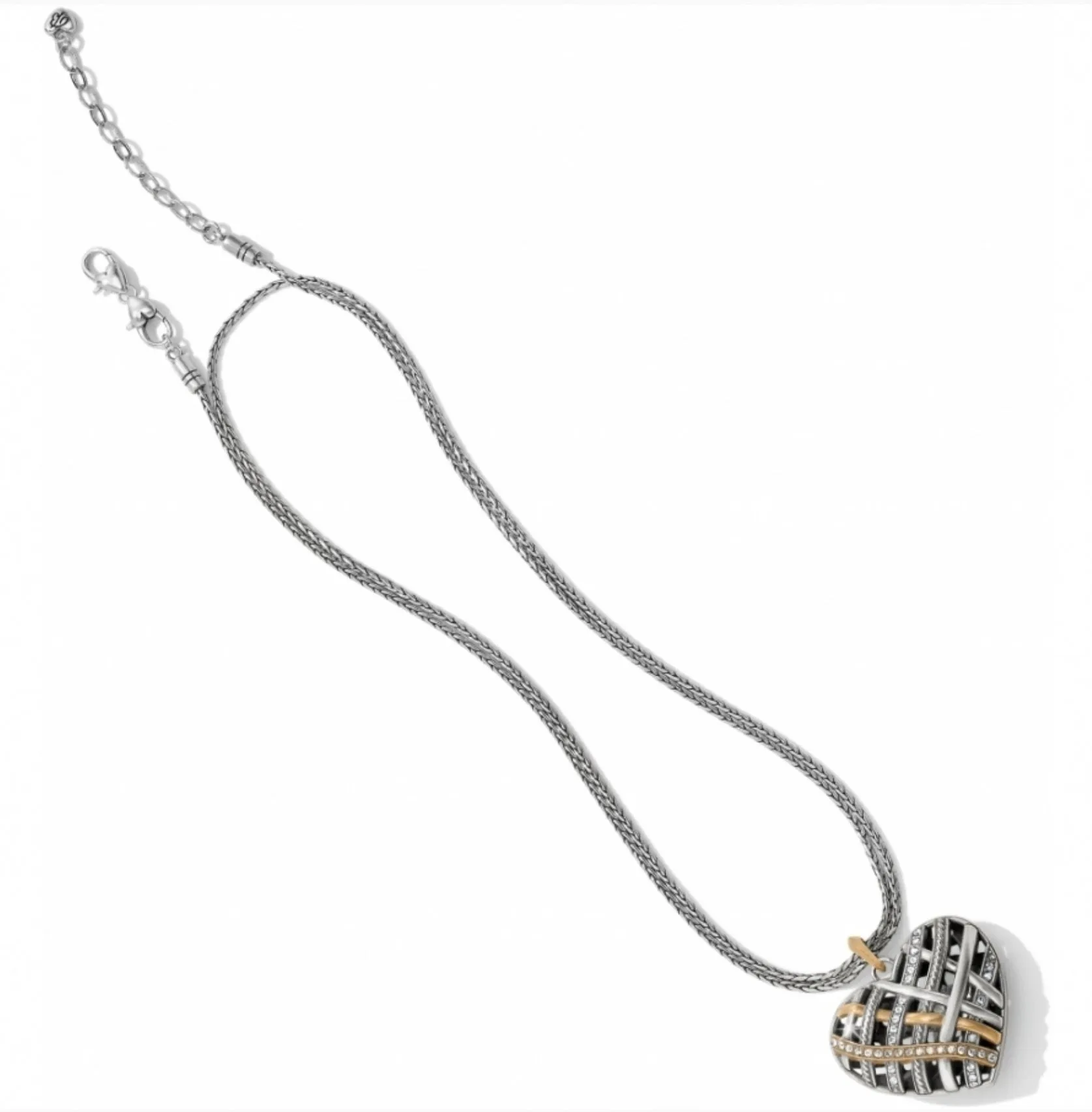 Neptune’s Rings Convertible Reversible Heart Necklace