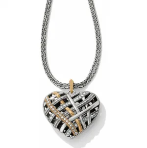 Neptune’s Rings Convertible Reversible Heart Necklace