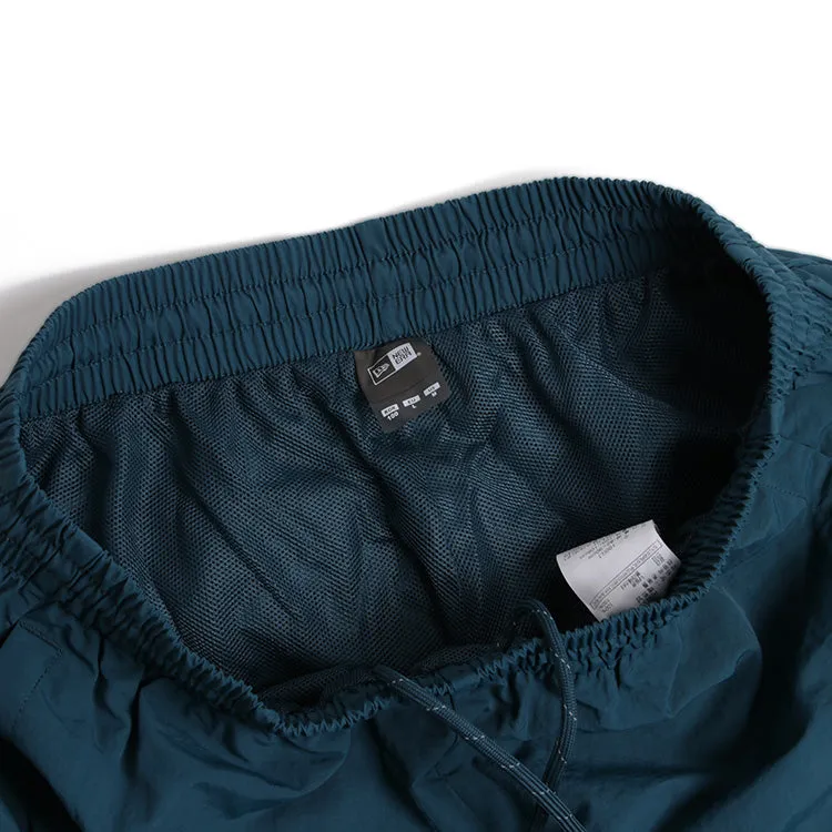 New Era Tech Color Block Reflective Pond Dark Green Nylon Tracksuit Pants